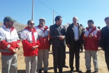 مانور بهداشت و درمان اضطراری در روستای مله سرخ اسلام آبادغرب+تصاویر