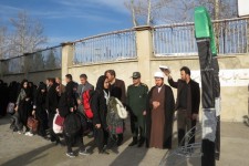 اعزام دانش آموزان بسیجی اسلام آبادغرب به اردوی راهیان نورمناطق عملیاتی جنوب کشور+تصاویر