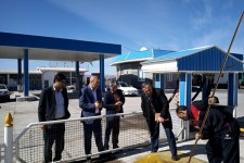 بازدید دستگاه های اجرائی و نظارتی اسلام آبادغرب از اماکن عرضه کننده سوخت شهرستان+تصاویر