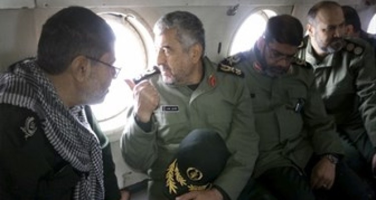 حضور فرمانده کل سپاه در مناطق سیل زده/فیلم