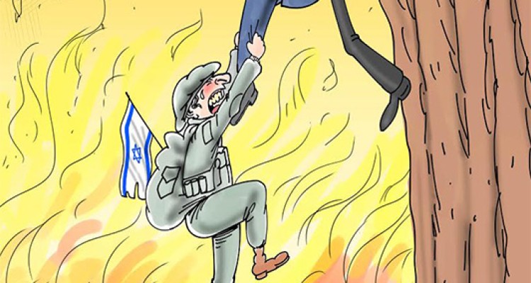 خون مظلوم/کاریکاتور