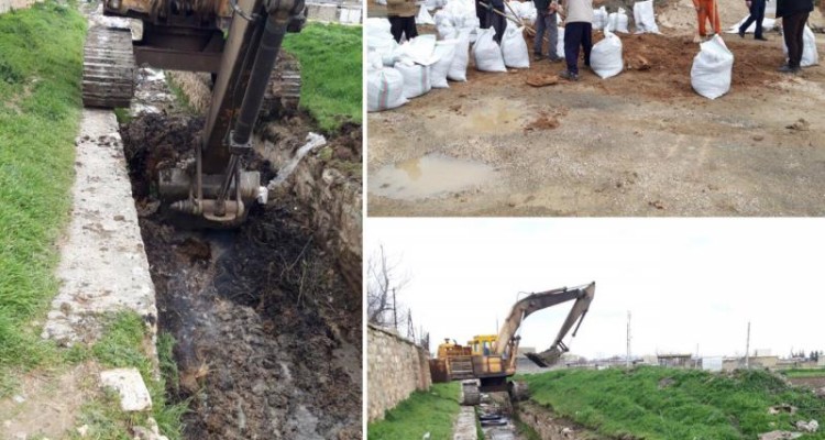  تلاش كاركنان شهردارى اسلام آباد غرب ادامه دارد.