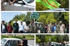 گوشه هایی از خدمت رسانی به کاروان های راهیان نور بازی دراز توسط سپاه و دیگر ادارات اسلام آبادغرب