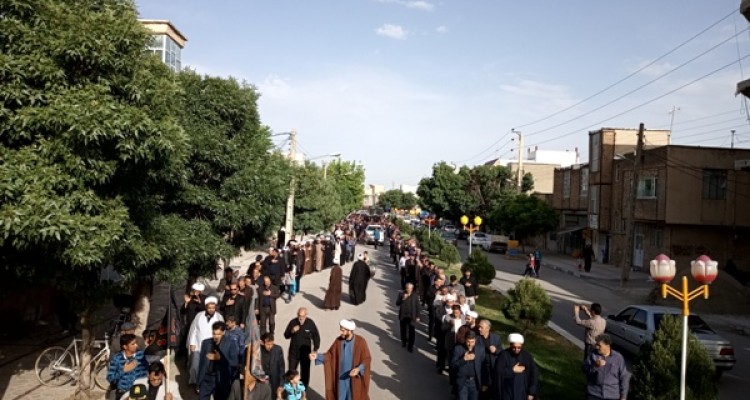 عزاداری اسلام آبادی ها در روز شهادت حضرت علی (ع) +تصاویر