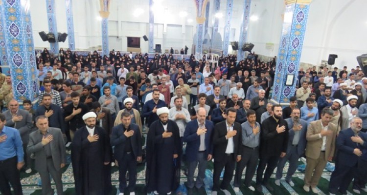 برگزاری مراسم سالگرد ارتحال امام خمینی (ره) دراسلام آبادغرب+تصاویر