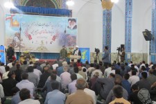 یادواره شهدای بیسیمچی تیپ29 حضرت نبی اکرم(ص) در مسجدجامع اسلام آبادغرب+تصاویر