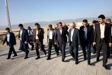 بازدید معاون هماهنگی و نظارت اقتصادی و زیربنایی معاون اول رئیس جمهور از منطقه ویژه اقتصادی اسلام آباد غرب+تصاویر