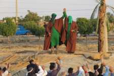 بازسازی واقعه غدیر خم در اسلام آبادغرب+تصاویر