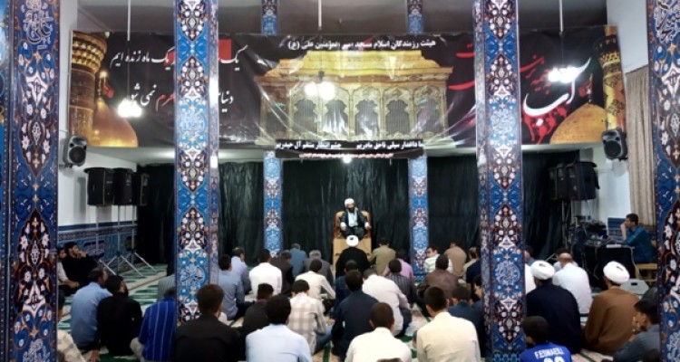 محفل عاشورائیان در اسلام آبادغرب+تصاویر