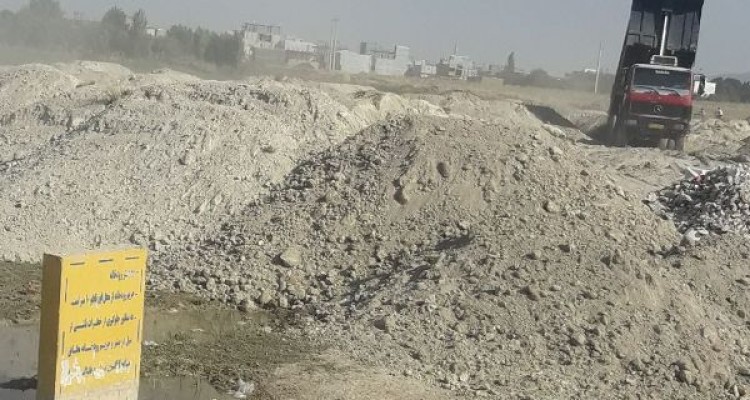 جزئیات رودخانه خواری و تجاوز به بستر سراب شرف آباد در اسلام آبادغرب+تصاویر