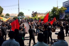 عزاداری تاسوعای حسینی در اسلام آبادغرب+تصاویر