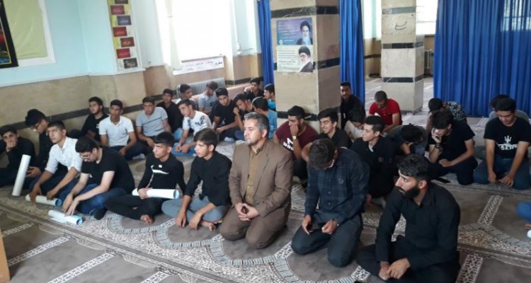 برگزاری آیین اختتامیه طرح هجرت ۳ در آموزش وپرورش اسلام آباد غرب