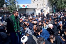 مراسم عزاداری و قرائت زیارت اربعین حسینی در اسلام آبادغرب+تصاویر