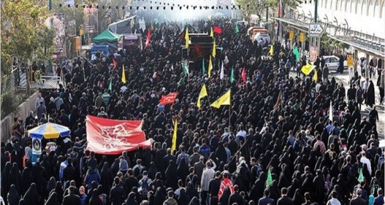 طنین لبیک یا حسین در مسیر پیاده‌روی جاماندگان اربعین حسینی+تصاویر