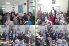 گردهمایی علاقمندان به کتاب در ر روستای میرعزیزی به عنوان روستای دوستدار کتاب ایران+تصاویر