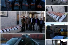 یلدای مهربانی در اسلام آبادغرب/تقسیم شادی با ولی نعمتان انقلاب در بلندترین شب سال 