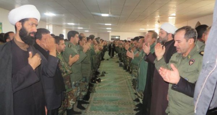 مراسم سوگواری سردار شهیدحاج قاسم سلیمانی در تیپ181 ارتش+تصاویر