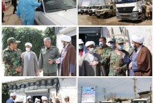 بازدید امام جمعه اسلام آباد غرب از ایستگاه غربالگری مقابله با کرونا ارتش جمهوری اسلامی ایران