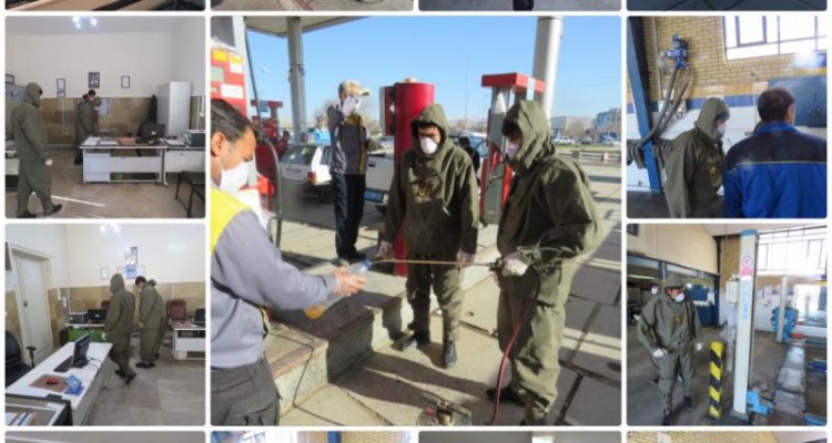 ضدعفونی معابر روستاها و شهراسلام آبادغرب برای مقابله با کرونا/200 بسته معیشتی بین اقشار کم دست توزیع شد