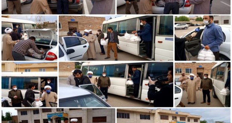 توزیع ۲۰۰۰ پرس غذای گرم بین نیازمندان و آسیب دیدگان ناشی از کرونا در اسلام آبادغرب+تصاویر