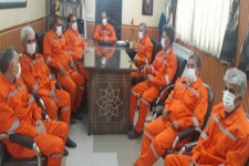 تجلیل از کارگران شهرداری اسلام آبادغرب و حمیل+عکس