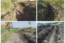 رفع تجاوز رودخانه فصلی چهار طایفه اسلام آبادغرب