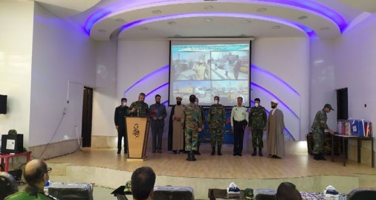 آئین تکریم  فرمانده تیپ ۱۸۱ زرهی نزاجا در اسلام آبادغرب/معارفه سرپرست جدید پادگان الله اکبر +تصاویر