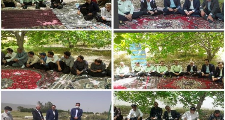 جلسه پیشگیری از حریق و سرقت در دهستان برزه اسلام آبادغرب 