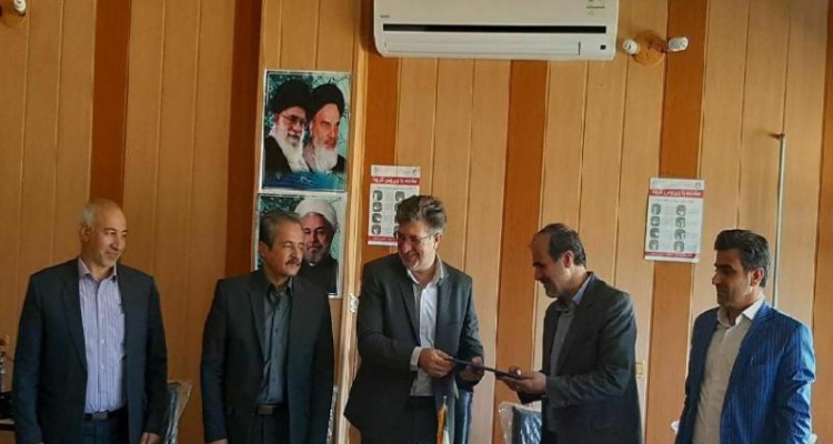 معارفه سرپرست اداره آبفا حمیل+عکس