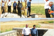 مرمت، لایروبی و بازسازی قنات  شاهینی فاز ۲ در شهرستان اسلام آباد غرب