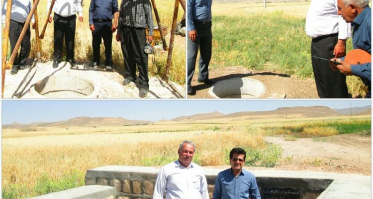 مرمت، لایروبی و بازسازی قنات  شاهینی فاز ۲ در شهرستان اسلام آباد غرب