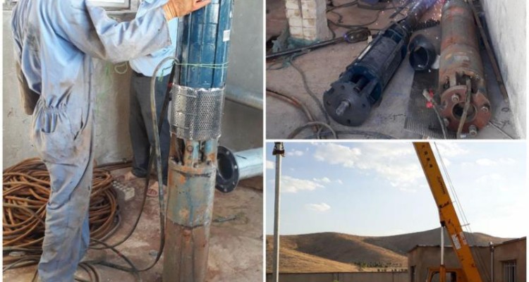  تجهیز یک حلقه چاه آب شرب در شهر حمیل