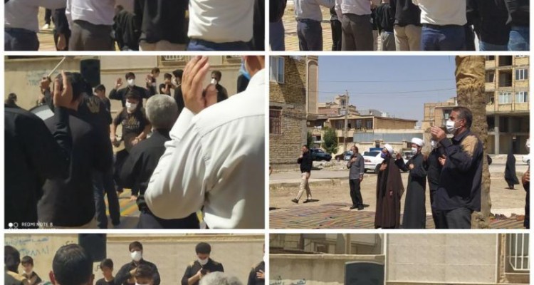 عزاداری عاشورای حسینی(ع) در اسلام آبادغرب+تصاویر