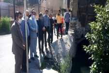 بازدید از طرح ساماندهی " نهر ارمنی" اسلام آبادغرب+تصاویر