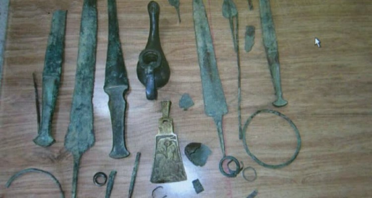  کشف31 قطعه اشیاء عتیقه در اسلام آبادغرب