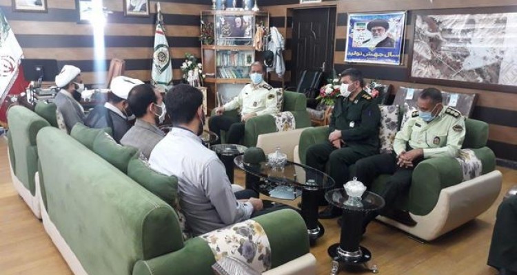 دیدار فرمانده سپاه اسلام آبادغرب با فرمانده انتظامی  شهرستان/تقدیر از تعاملات و همراهی مجموعه ناجا با سپاه