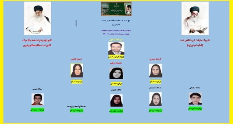 موفقیت فرهنگیان اسلام آبادی در کسب رتبه های برتر استانی و منطقه ای بیست و سومین برنامه معلم پژوهنده