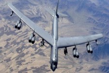 سومین پرواز بمب افکنهای «بی -۵۲» آمریکا بر فراز خاورمیانه