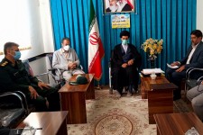 جلسه هیئت امنای ستاد بازسازی عتبات عالیات شهرستان اسلام آبادغرب