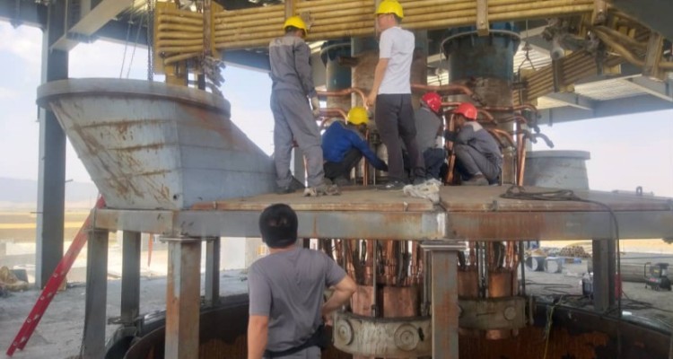 پیشرفت 80 درصدی ساخت پروژه فرو آلیاژ منگنز در اسلام آبادغرب