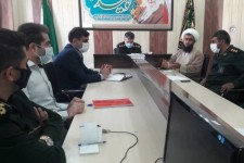 برگزاری جلسه پویش ایران مهربان وحامی یابی در سپاه اسلام آبادغرب