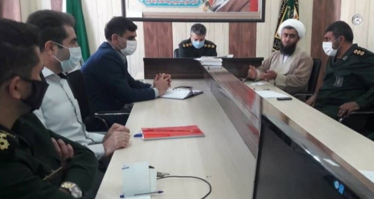 برگزاری جلسه پویش ایران مهربان وحامی یابی در سپاه اسلام آبادغرب