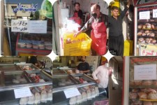 توزیع بیش از 12 تن مرغ گرم و منجمد در اسلام آبادغرب