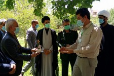 تجلیل از جهادگران سلامت در اسلام آبادغرب+تصاویر