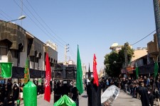 برگزاری مراسم عزاداری تاسوعای حسینی در اسلام آبادغرب+عکس و فیلم