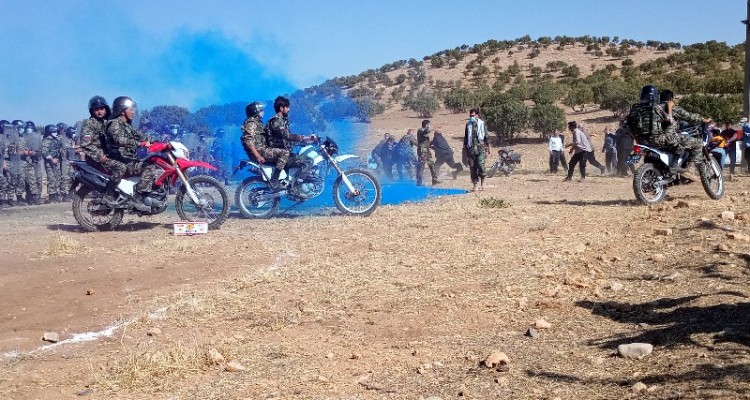 رزمایش تاکتیکی گردان های امام علی (ع) بسیج در اسلام آبادغرب+تصاویر