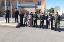 بازدید جانشین قرارگاه امنیتی مرکزی امام علی سپاه از گردان های امنیتی امام علی ناحیه اسلام آبادغرب