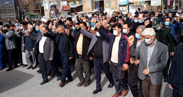 راهپیمایی اسلام آبادی ها در حمایت از مردم مظلوم یمن+فیلم و عکس