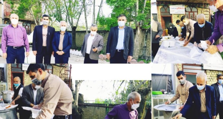 تهیه و توزیع ۱۲۰۰ پرس غذای گرم در بین مددجویان اسلام آبادغرب