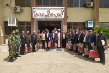 تجلیل از خانواده شهدا و بازنشستگان ارتش در اسلام آبادغرب+تصاویر